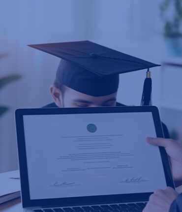 Blur image of certificate given by futureace academy for students in kochi campus