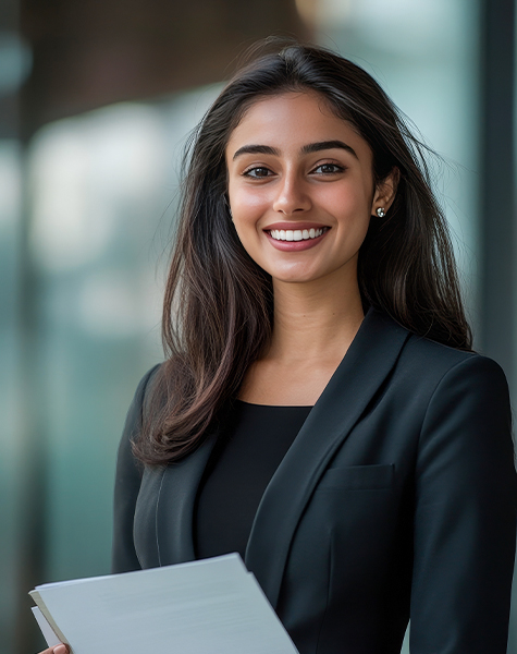 Image of a female student of futureace academy in Healthcare Finance and Accounting