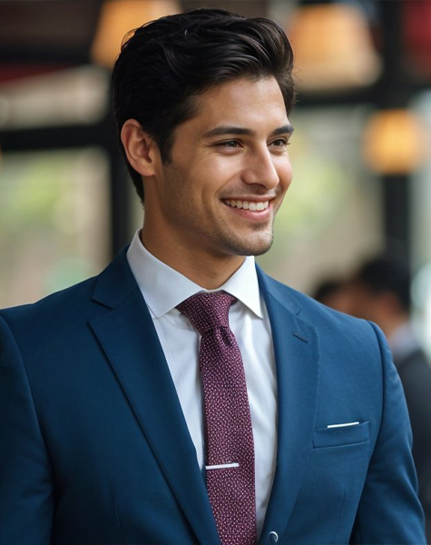 image of a male student in Healthcare Accounting and Finance course of futureace academy